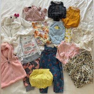 0-3 Month Baby Girl Clothing Bundle